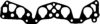 GLASER X89620-01 Gasket, intake manifold